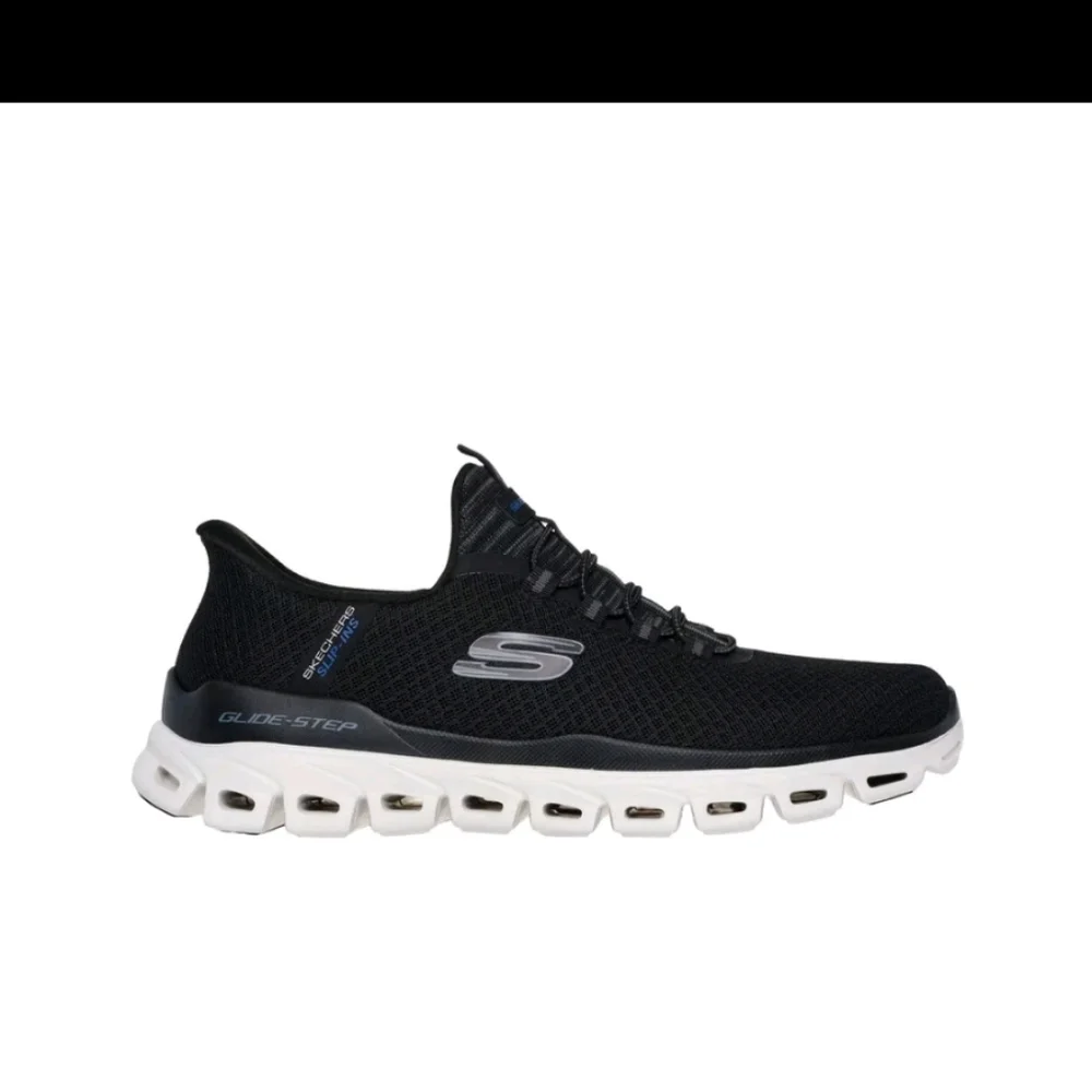 Skechers Men's Glide-Step Noxus Hands Free Slip-in Sneaker, Black